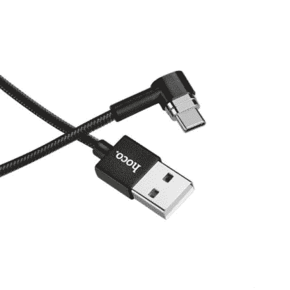 USB кабель Type-C Magnetic HOCO U20 (1м) Черный