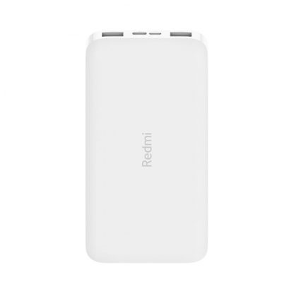 Внешний аккумулятор Power Bank Xiaomi Redmi 10000 mAh White - 1