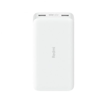 Внешний аккумулятор Power Bank Xiaomi Redmi 20000 mAh White - 1