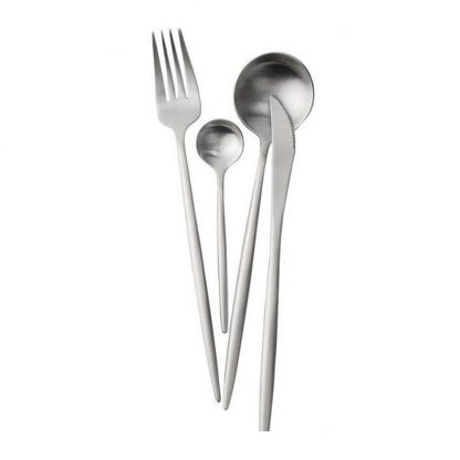 Nabor Stolovyh Priborov Xiaomi Maison Maxx Stainless Steel Cutlery Set Silver 1