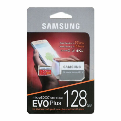 Microsd 128gb Samsung Evo Plus Class 10 Ultra 90 Mb S Sd Adapter 2