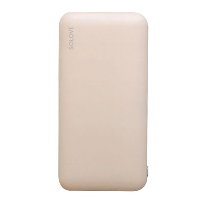 Vneshnij Akkumulyator Power Bank Xiaomi Solove 10000mah 2xusb Pink 001m 1