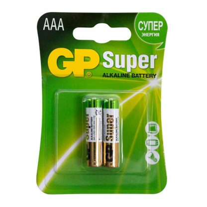 Batarejki Alkalinovye Gp Lr03 Super Aaa 2 Sht 1