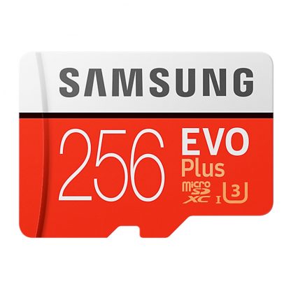 Microsd 256gb Samsung Evo Plus 100 Mb S Sd Adapter 1