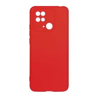 Nakladka Silikonovaya Xiaomi Redmi 10c Krasnyj 1