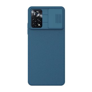 Nakladka Nillkin Silikonovaya Camshield Dlya Xiaomi Poco X4 Pro Sinij 1